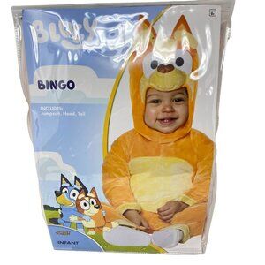 Spirit Halloween Bluey Baby Bingo Costume Sz 6-12 Months